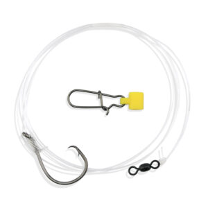 Aqua-Clear, Drum Rig, Drum / Cobia / Striped Bass / Rockfish, 7/0 Black Nickel Circle Hook, Fish Finder, 60 lb / 27.2 kg Grand Slam Mono