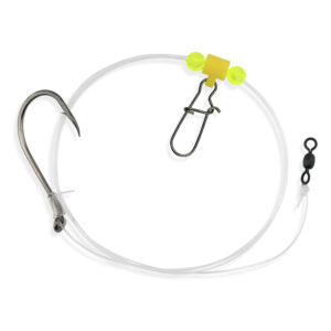 Aqua-Clear, Drum Rig, Drum / Cobia / Striped Bass / Rockfish, 8/0 Black Nickel Octopus Hook, Modified Fish Finder, 60 lb / 27.2 kg Grand Slam Mono