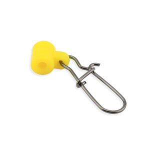 Aqua-Clear, Braid Resistant Fish Finder, Size #6 Duo Lock Snap, Yellow Slide, 500 pc