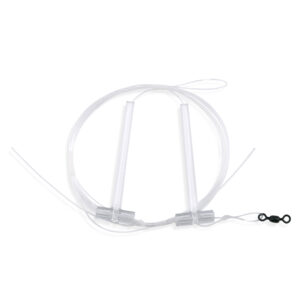 Aqua-Clear, Hi-Lo Rig, Hookless, 22 in / 55.9 cm, T-Standoff, Spread Between T''s, 1 pc