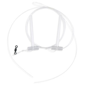 Aqua-Clear, Hi-Lo Rig, Hookless, 30 in / 25.4 cm, T-Standoff, Spread Between T''s, 1 pc