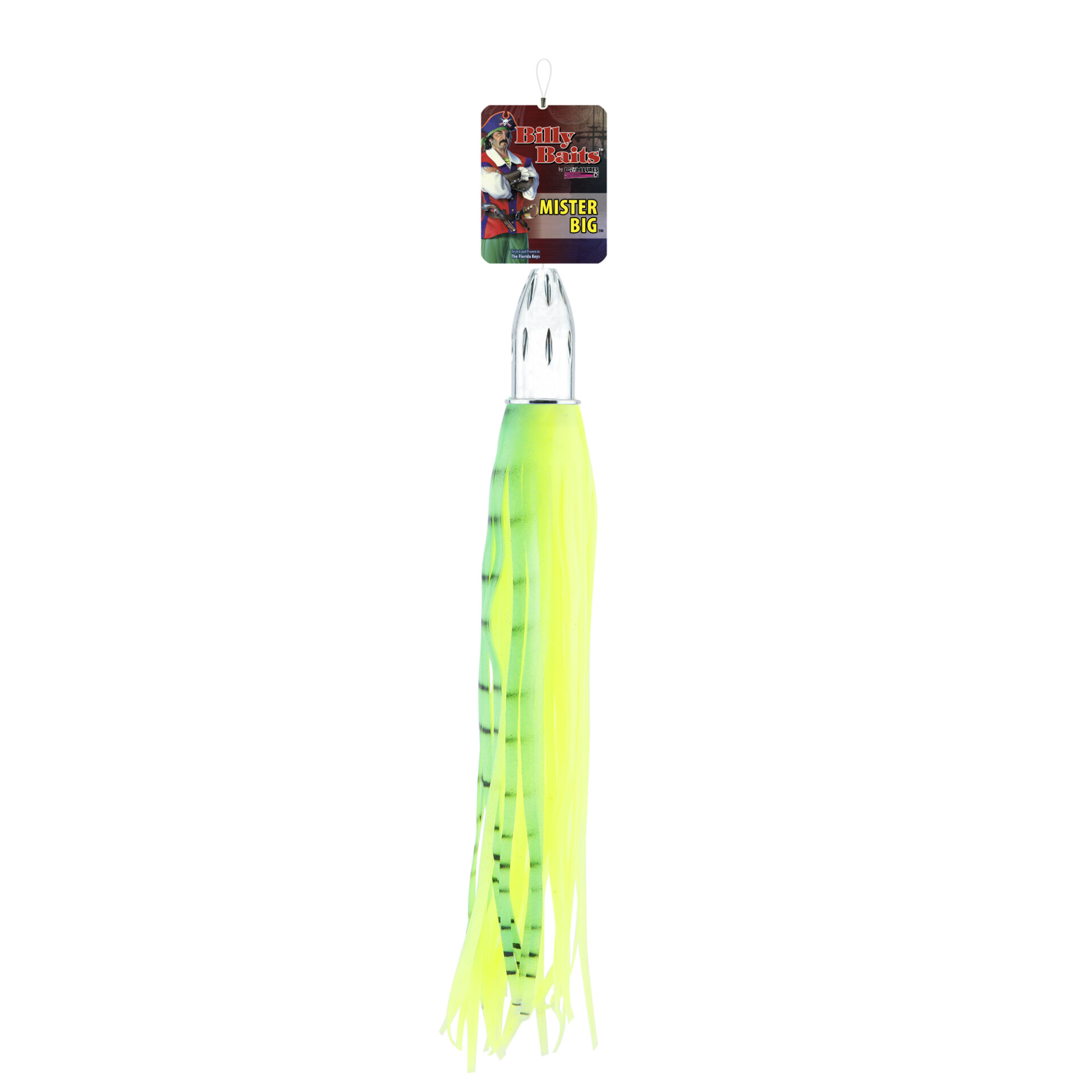 Billy Baits, Mister Big Lure, Dolphin PVC Skirt, 16 oz / 453 g Head, 16 in / 40.6 cm - Image 2