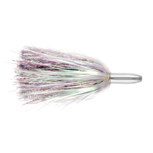 Billy Baits, Mini Turbo Slammer Lure, Pearl/Pink Shimmer, Concave Head, 5.5 in / 14 cm