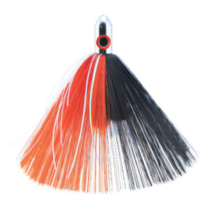 Billy Baits, Turbo Slammer Lure, Small 1 oz / 28.3 g, Chrome Head, Black/Red, Black Flash, 4.25 in / 10.8 cm