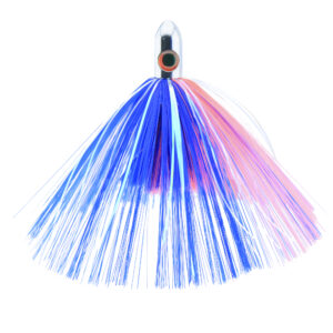 Billy Baits, Turbo Slammer Lure, Small 1 oz / 28.3 g, Chrome Head, Blue/Pink, Pearl/Crystal Flash, 4.25 in / 10.8 cm