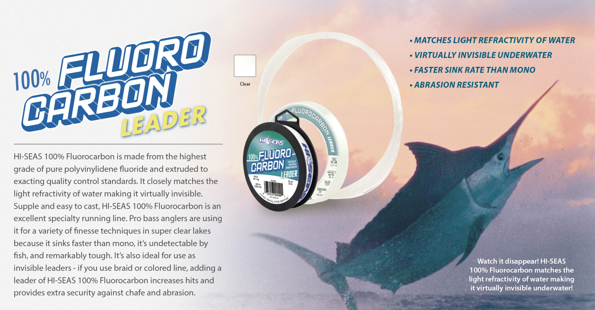 Fluorocarbon Leader