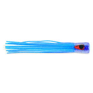 C&H, Alien Chugger Lure, Blue/Clear/Glow, 6.5 in / 16.5 cm