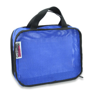 C&H, Lure Carry Case, 11 in x 8.75 in x 2.5 in / 28 cm x 22.2 cm x 6.4 cm, 30 Resealable Rig Bags Inside, Blue