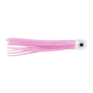 C&H, Lil Stubby Lure, Pink/Flake Skirt, Flat Head, 5.5 in / 14 cm
