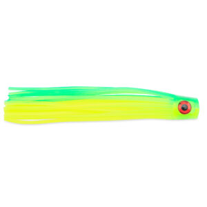 C&H, Lil Stubby Chugger Lure, Green/Chartreuse, 5.5 in / 14 cm, 10 pc