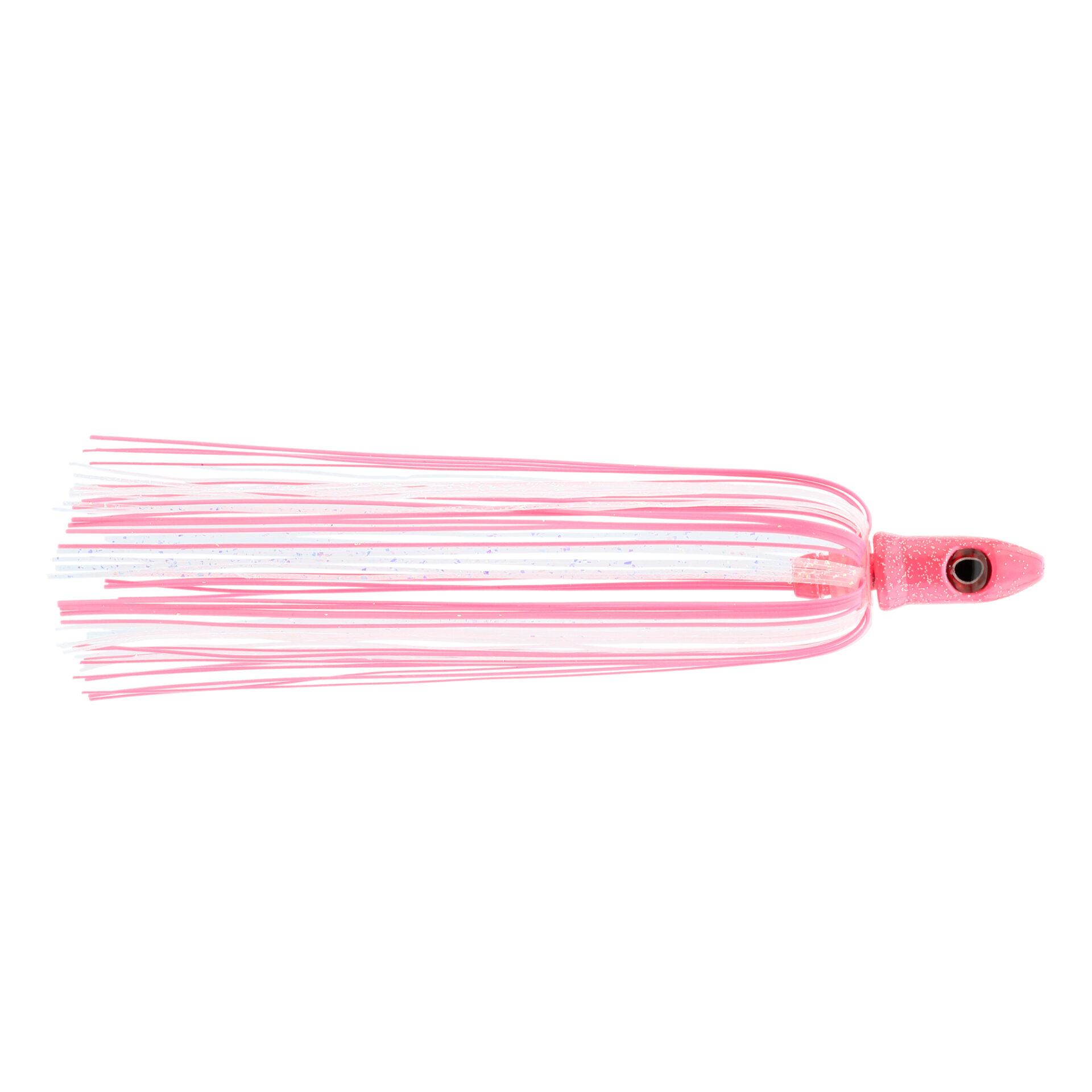 C&H, Mahi Buster Bling, 1 oz / 28.3 g, Pink Silver Glitter Head, Pink/White/Pearl Holographic Skirt, 6 in / 15.2 cm