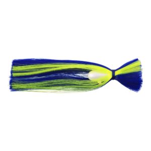 C&H, Sea Witch Lure, Blue/Chartreuse Skirt, 4 oz / 113.3 g Head
