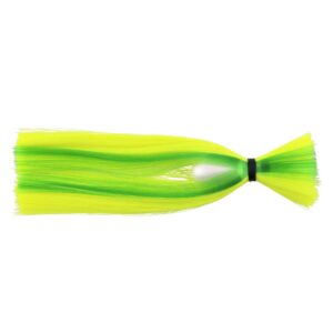C&H, Sea Witch Lure, Chartreuse/Green Skirt, 4 oz / 113.3 g Head