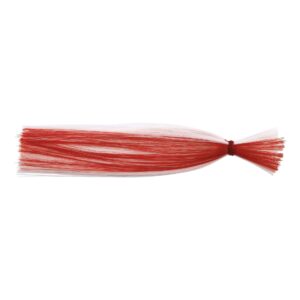 C&H, Sea Witch Lure, White/Red Skirt, 1/4 oz / 7.08 g Head