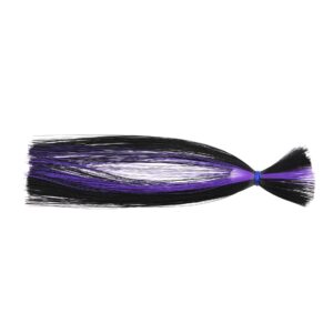 C&H, Sea Witch Lure, Black/Purple Skirt, 1/2 oz / 14.1 g Head