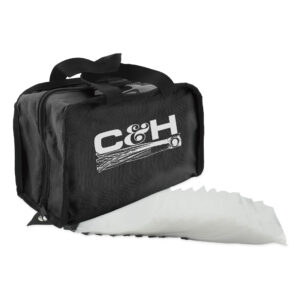 C&H, King Rig Bag with 50 Rig Bags Inside, Black