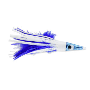 C&H, Tuna Tango Feather Lure, Yellow/Red Feather Skirt, 5.25 in / 13.3 cm