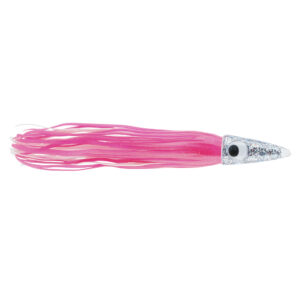 C&H, Tuna Tango XL Lure, Pink/Silver Skirt, 2.5 oz / 70.8 g Head, 8.5 in / 21.5 cm