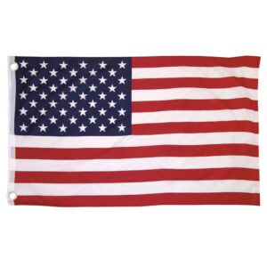 C&H, Flag, USA, 17.5 in x 9 in / 44.5 cm x 22.9 cm
