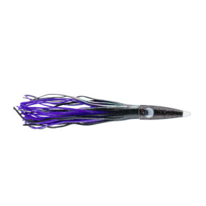 C&H, Wahoo Whacker, Black-Foil/Purple Skirt, 6 oz / 170 g 12.5 in / 31.75 cm