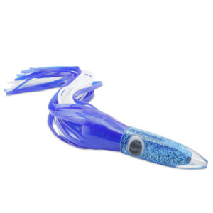 C&H, Wahoo Whacker XL, Blue/White Skirt, 11 oz / 311 g 16 in / 40.6 cm