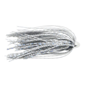 C&H, King Buster Lure, Smoke/Chrome Skirt, 1/8 oz / 3.5 g Head, 2.5 in / 6.35 cm, 100 pc