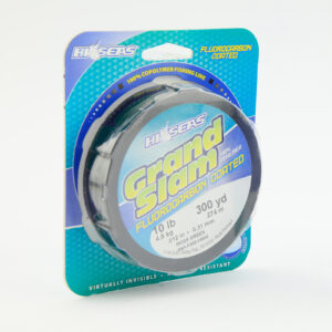 Grand Slam Fluorocarbon Coated Line, 10 lb / 4.5 kg test, .012 in / 0.31 mm dia, Moss Green, 300 yd / 274 m