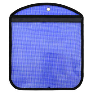 HI-SEAS, Mesh Leader Coil Bag - leader not included, 12 in x 12 in / 30.4 cm x 30.4 cm, Blue, 2 pc