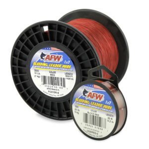 Bleeding Leader 1x7 Red Nylon Coated Leader Wire
