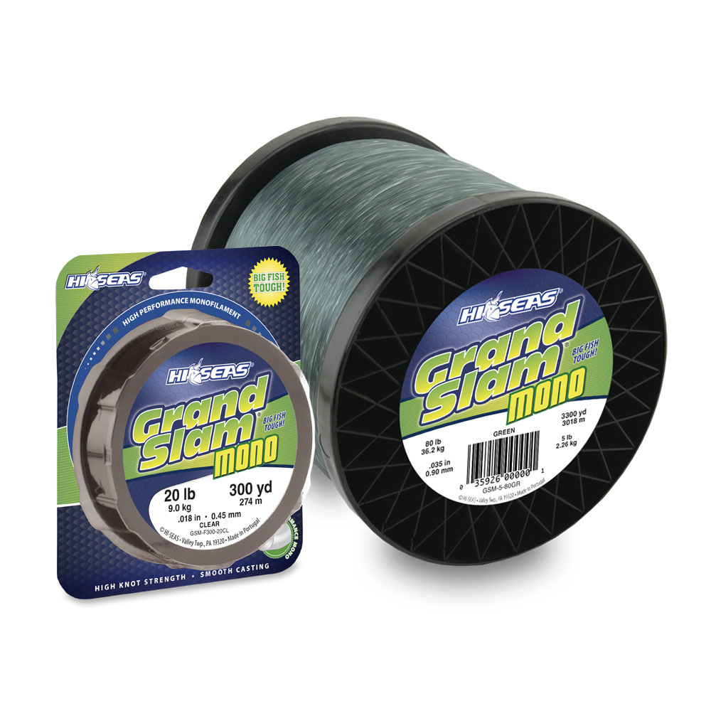 Grand Slam Monofilament Line - Green
