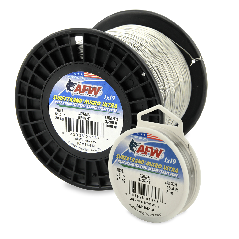 Surfstrand Micro Ultra Bare 1x19 Stainless Steel Leader Wire - Camo
