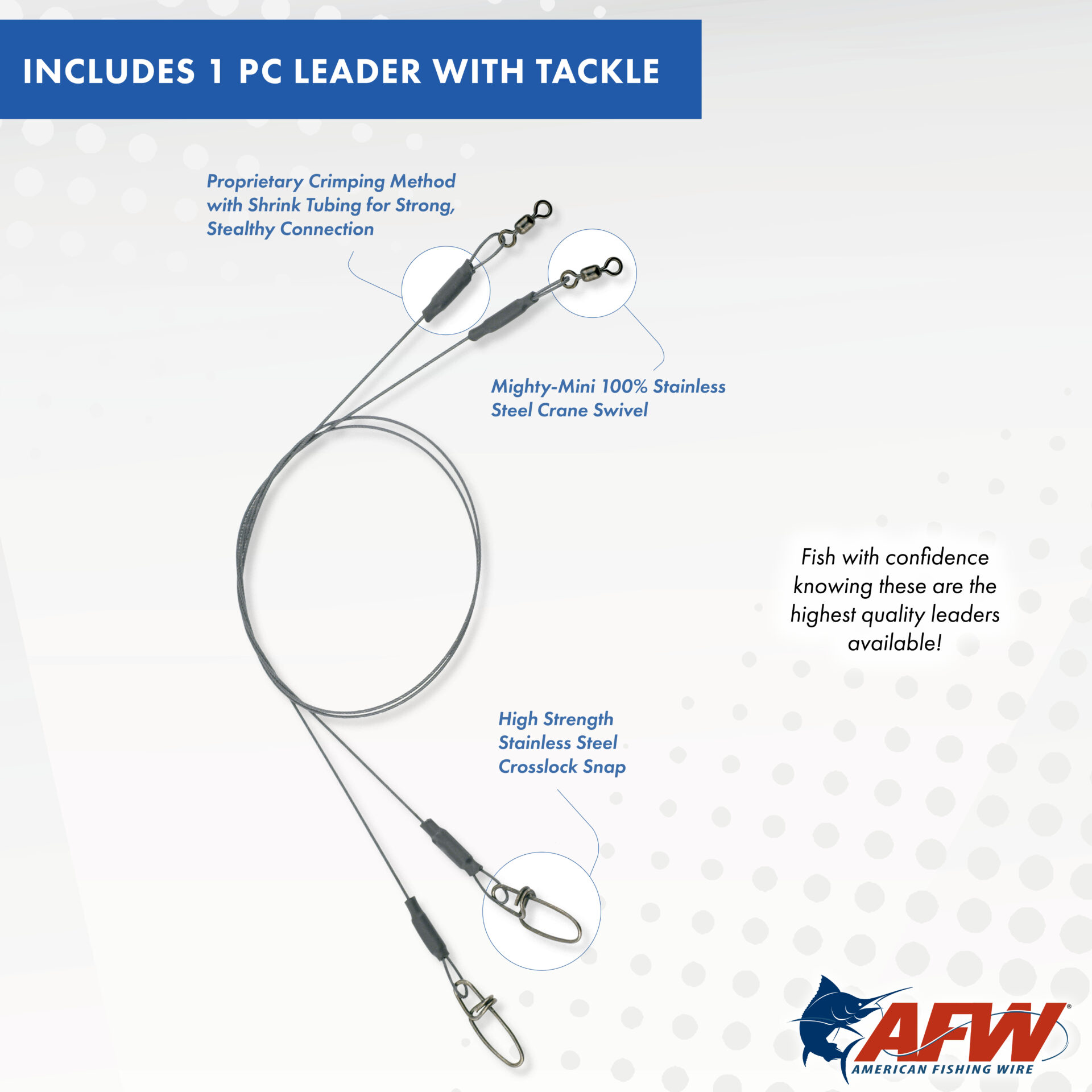 Titanium Tooth Proof Leaders - Image 4